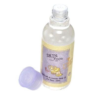 Skin Food Goat Milk and Lavender Body Oil (For Baby) 