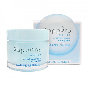 Nature Republic Sapporo water moisture cream for oily skin