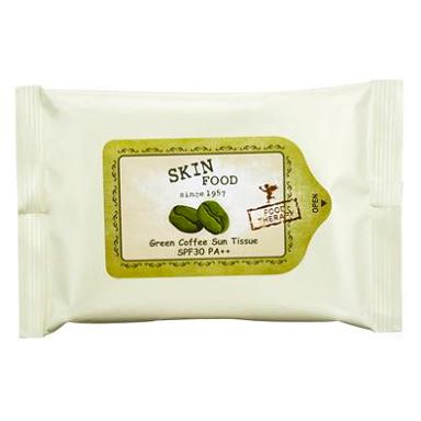 Skin Food Green Coffee Sun Tissue SPF30 PA++