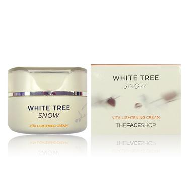HEFACESHOP White Tree Snow Vita Lightening Cream 