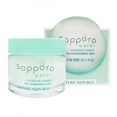Nature Republic Sapporo water moisture cream for combination skin 