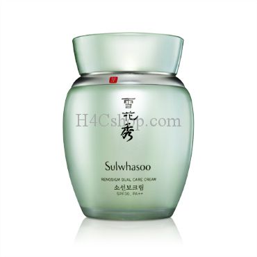 สินค้าออกใหม่ Sulwhasoo Renodigm Dual Care Cream SPF30/PA++ (150,000 won)